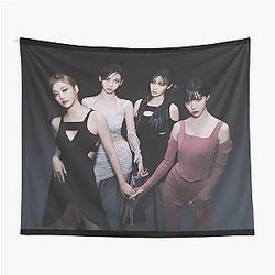 Aespa K-pop Girl Group Tapestry