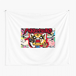 Aggretsuko Merch Aggretsuko Tapestries