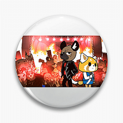 Aggretsuko Merch For Fans Aggretsuko Pins