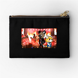 Aggretsuko Merch For Fans Aggretsuko Zipper Pouches