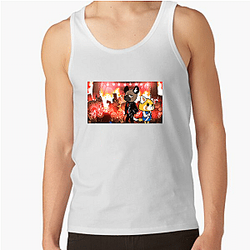 Aggretsuko Merch For Fans Aggretsuko Tank Tops