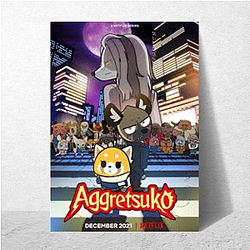 Aggretsuko Merch Collection Aggretsuko Posters