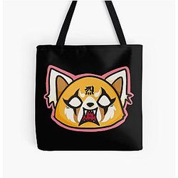 Aggretsuko All Over Print Tote Bag