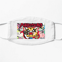 Aggretsuko Merch Aggretsuko Face Masks