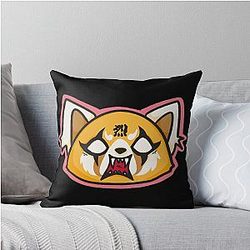 Aggretsuko Throw Pillow