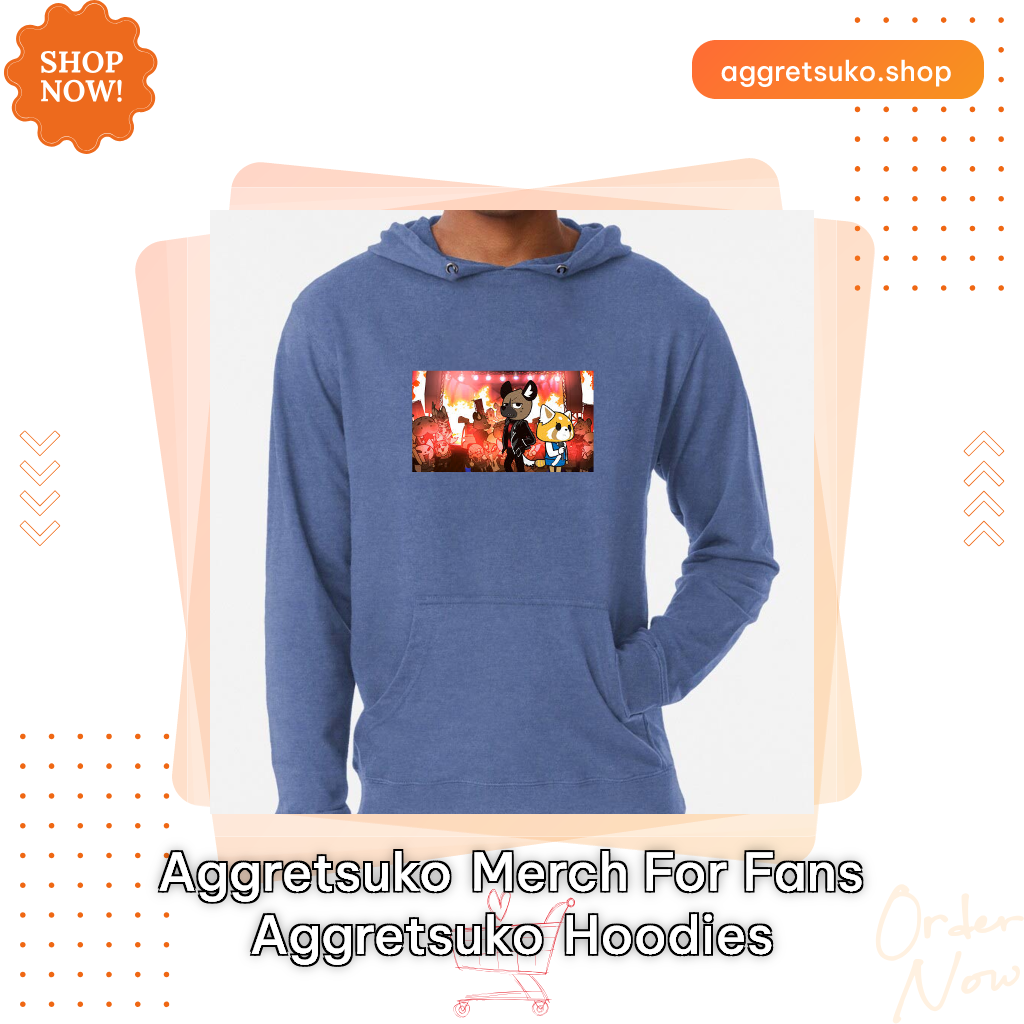 Aggretsuko Merch For Fans Aggretsuko Hoodies
