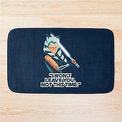 I won't leave you this time - Ahsoka Tano Bath Mat