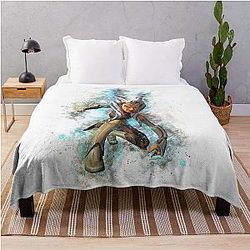 Ahsoka Tano Throw Blanket