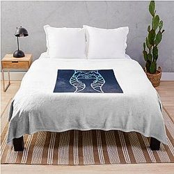 Ahsoka Tano Galaxy Throw Blanket