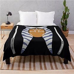 Ahsoka Tano Throw Blanket