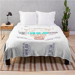 Ahsoka Tano Throw Blanket
