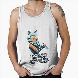 You'll Find I Have Many Qualities For You To Dislike Ahsoka Tano Tank Top