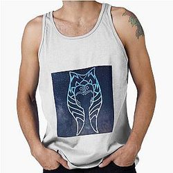 Ahsoka Tano Galaxy Tank Top