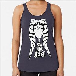 I Am a Jedi - Ahsoka Tano Racerback Tank Top