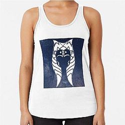 Ahsoka Tano Galaxy Racerback Tank Top