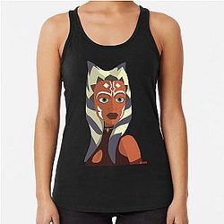 Ahsoka Tano vector art Tank Top