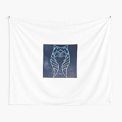 Ahsoka Tano Sky Galaxy Tapestry