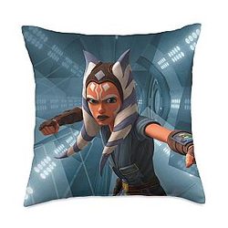 Star Wars: The Clone Wars Ahsoka Tano Throw Pillow