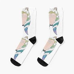 Ahsoka Tano Watercolor Socks