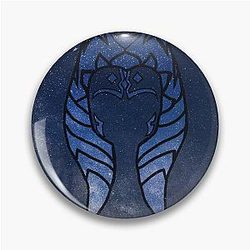 Ahsoka Tano of the blue galaxy Pin