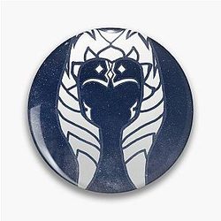 Ahsoka Tano in the Blue Galaxy Pin