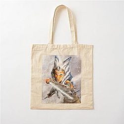 Ahsoka Tano Cotton Tote Bag