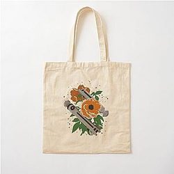 Star Wars Ahsoka Tano Lightsaber Cotton Tote Bag