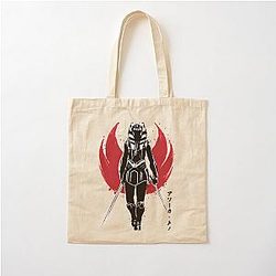 Ahsoka Tano Fulcrum Sumi E Classics Cotton Tote Bag