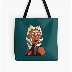 Ahsoka Tano Vector Art Tote Bag