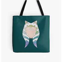 Ahsoka Tano Watercolor Tote Bag