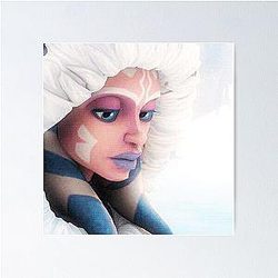 Ahsoka Tano Snow Planet Poster