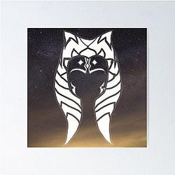 Ahsoka Tano Galaxy Poster