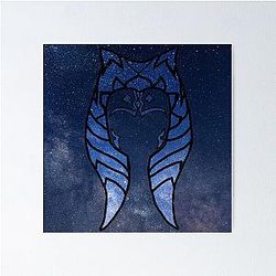 Ahsoka Tano Galaxy Poster