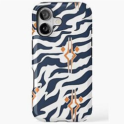 Ahsoka Tano Pattern with Fulcrum logo iPhone Case