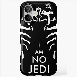 I Am A Jedi - Ahsoka Tano - White iPhone Tough Case