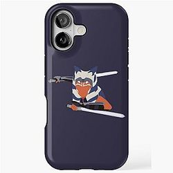 Ahsoka Tano with Lasers iPhone Tough Case