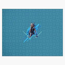 Ahsoka Tano Fitted V-Neck Puzzle