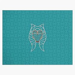 Ahsoka Tano minimal jigsaw puzzle