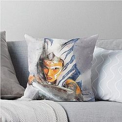 Ahsoka Tano Throw Pillow