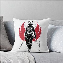 Ahsoka Tano Fulcrum Sumie Classic Throw Pillow