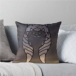 Ahsoka Tano Galaxy Throw Pillow