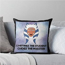 Ahsoka Tano Student The Master Throw Pillow