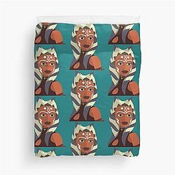Ahsoka Tano Vector Art Duvet Cover