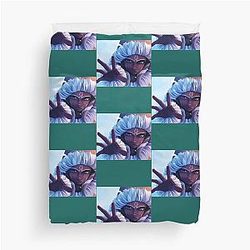 Ahsoka Tano Custom Blanket Pillow Shower Curtain Coaster Travel Mug Backpack Socks Pin B Duvet Cover