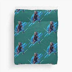 Ahsoka Tano Fitted V-Neck Duvet Cover