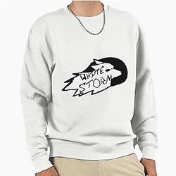 Air Gear White Stiker Pullover Sweatshirt
