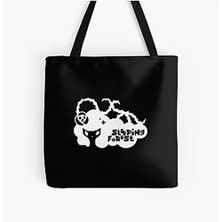White Sleeping Forest Air Gear All Over Print Tote Bag