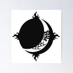 Air Gear Black Crow Stickier Poster