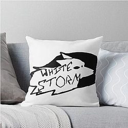 Air Gear White Stiker Throw Pillow
