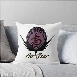 Air Gear Raven Logo Throw Pillow
